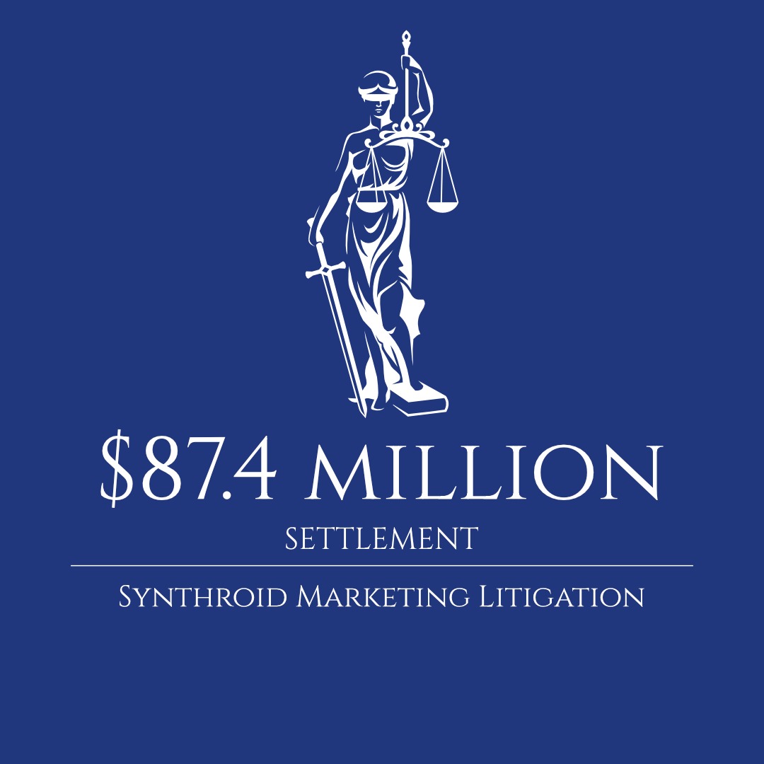Synthroid Marketing Litigation – $87.4 Million